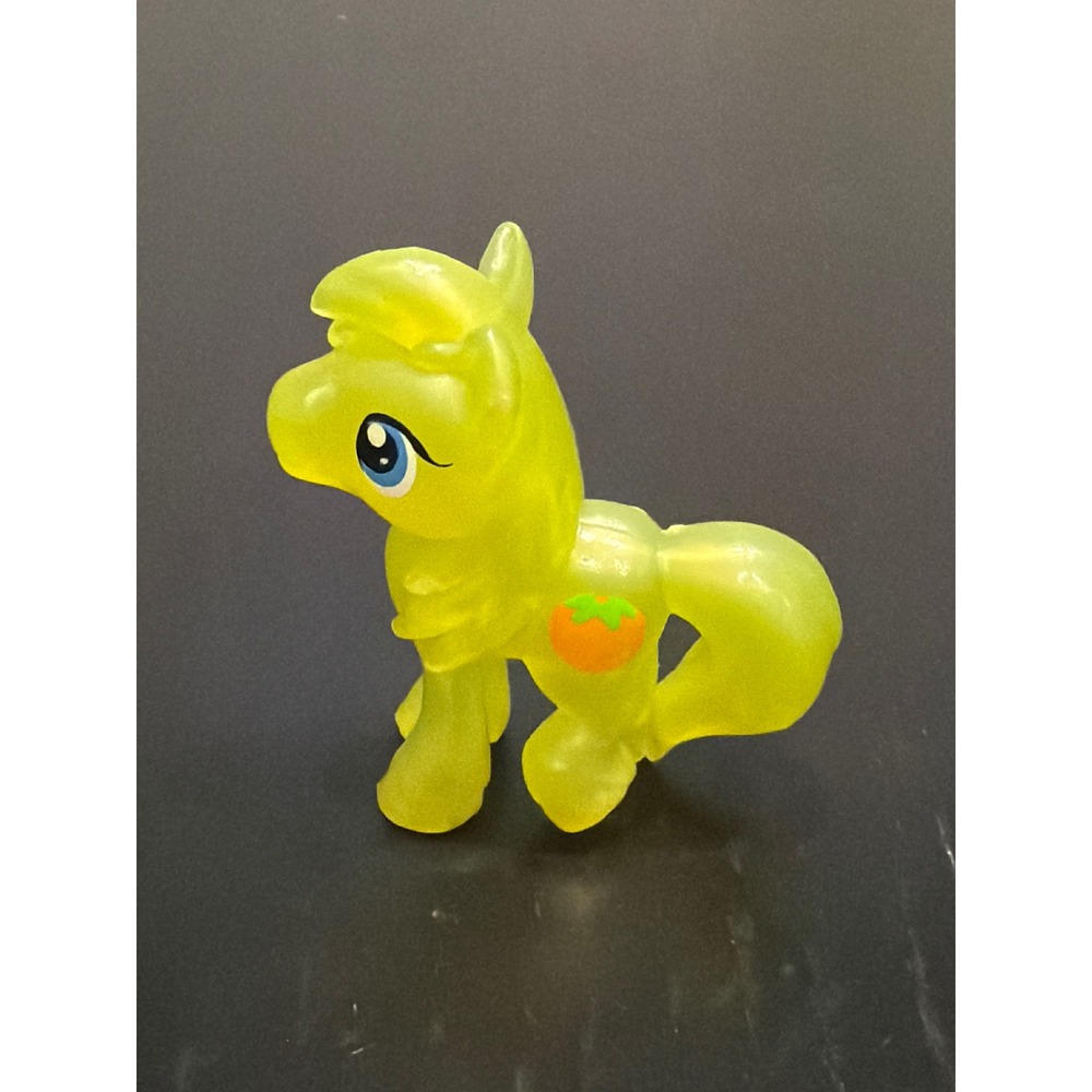 My Little Pony G4 Uncle Orange Transparent FiM Yellow Mini Blind Bag Toy Figure